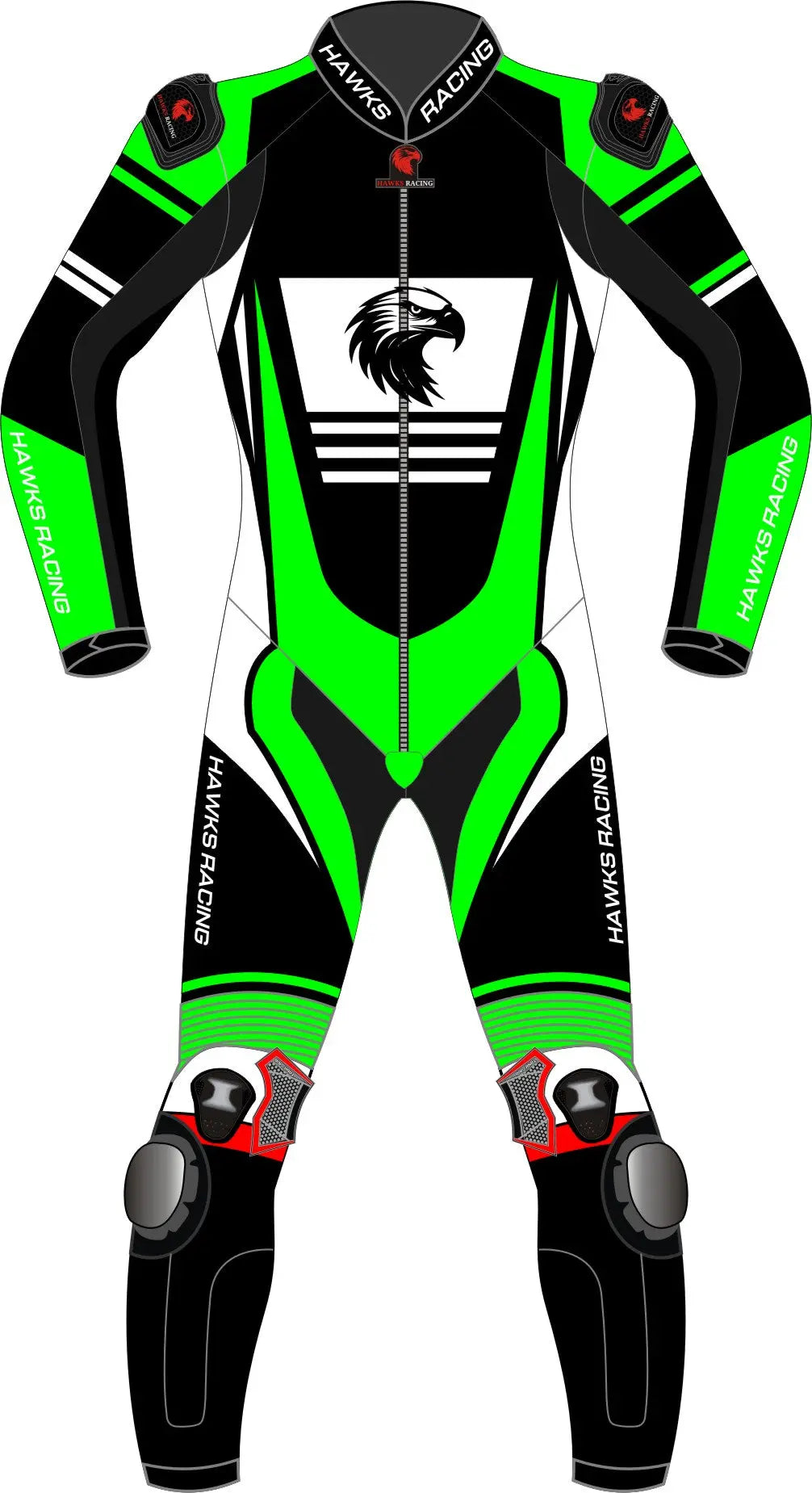 Motorcycle Track Suits – Leather One & Two-Piece Riding Suits for All Riders Green & Black Hawks Gadgets