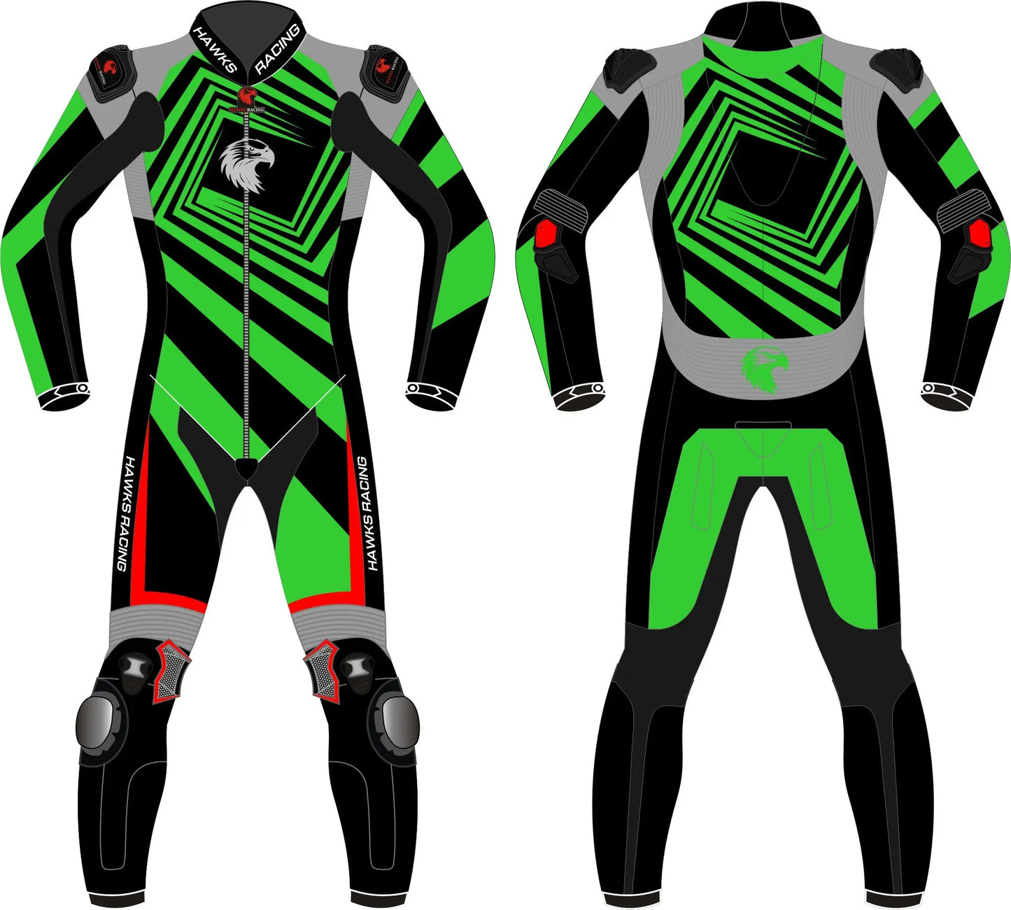 female motorcycle suit