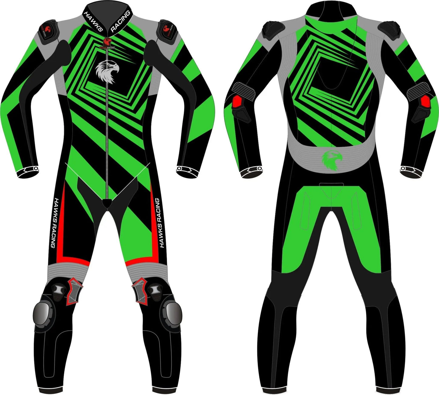 Female Motorcycle Suit – Premium Leather Riding Suit for Women Riders - Hawks Gadgets
