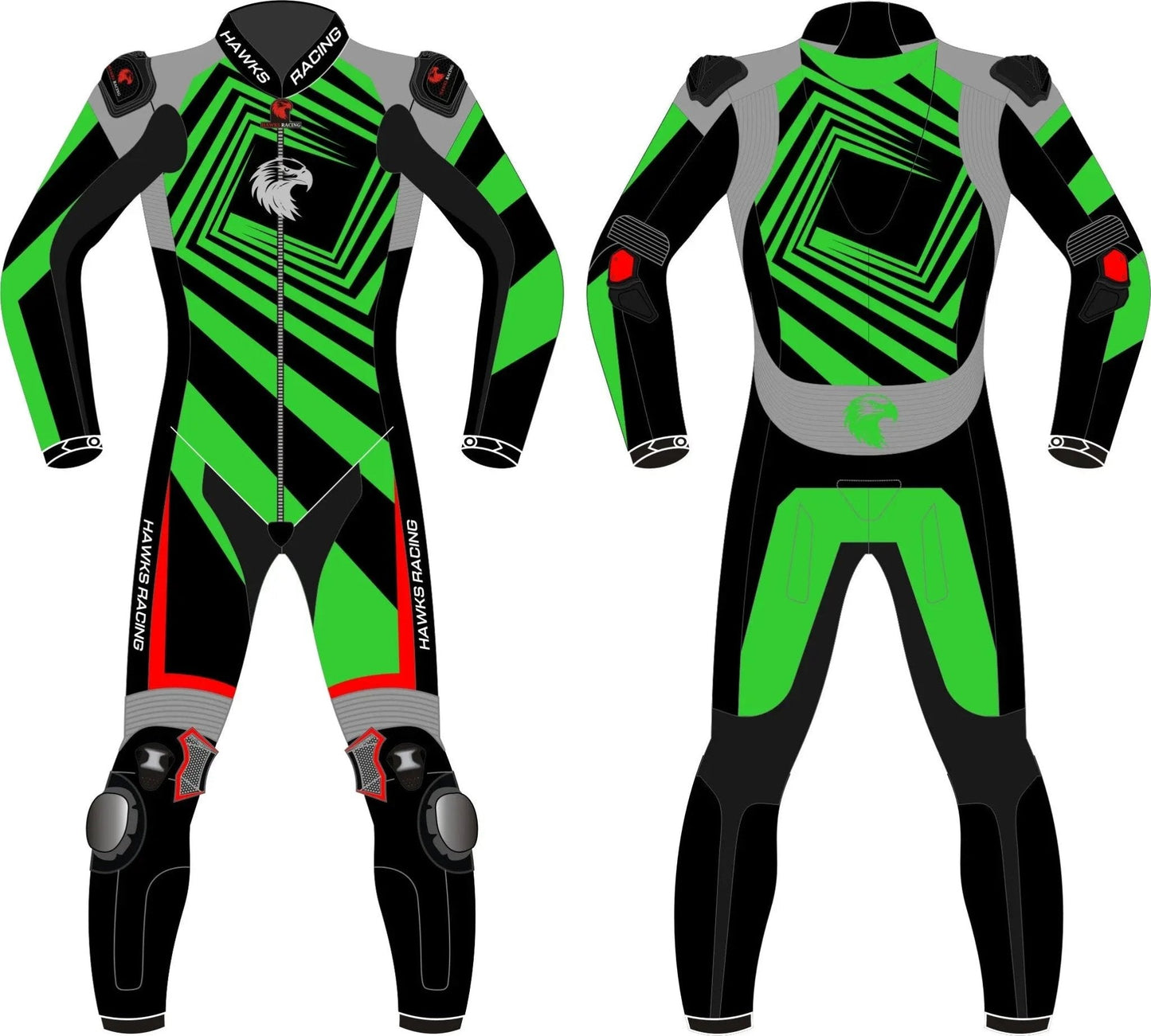 Female Motorcycle Suit – Premium Leather Riding Suit for Women Riders - Hawks Gadgets