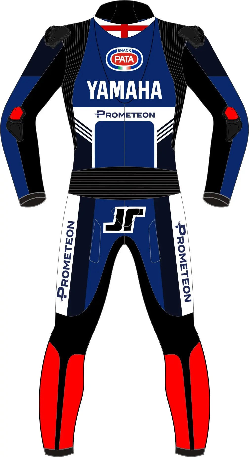 Jonathan Rea Pata Yamaha WSBK 2024 Race Suit – Custom Leather Motorcycle Racing Suit - Hawks Gadgets