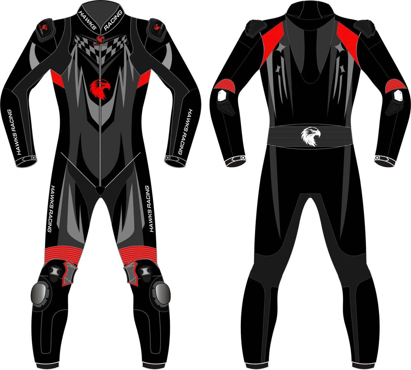Moto Race Suit – Professional Leather Motorcycle Racing Suit - Hawks Gadgets