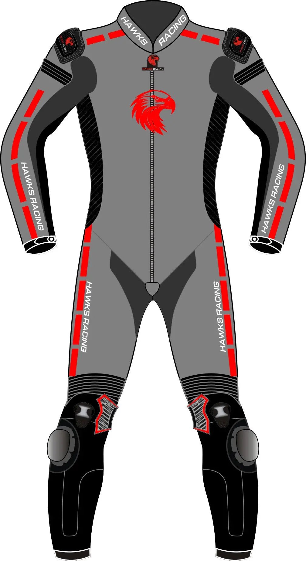 Motorcycle One Piece Suit – Pro - Level Leather Riding Gear - Hawks Gadgets