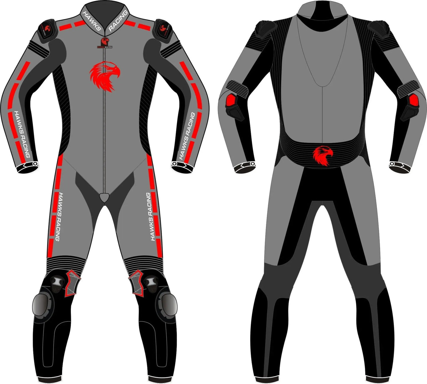 Motorcycle One Piece Suit – Pro - Level Leather Riding Gear - Hawks Gadgets