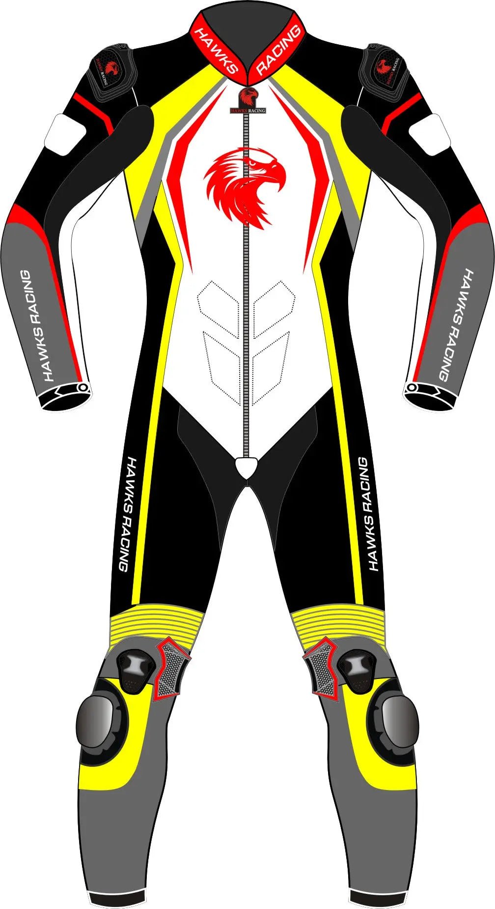 Race Motorcycle Suit – High - Performance Leather Racing Suit for Riders - Hawks Gadgets