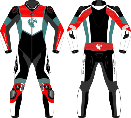 Premium Custom Leather Riding Suit – High-Performance Motorcycle Suit Hawks Gadgets