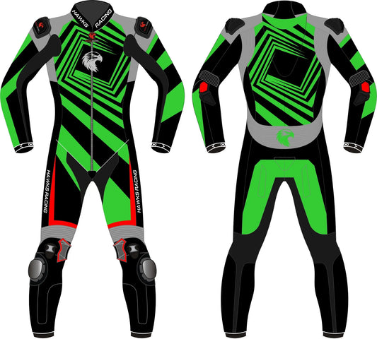 female motorcycle suit