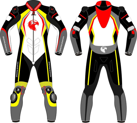 Race Motorcycle Suit – High-Performance Leather Racing Suit for Riders Hawks Gadgets