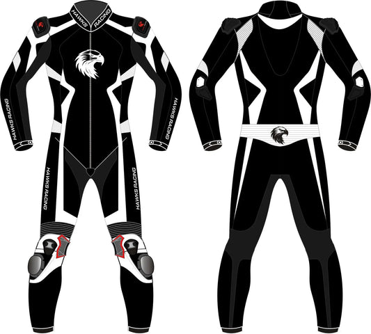 Leather Riding Suit – Premium Motorcycle Riding Gear for Road & Track Hawks Gadgets