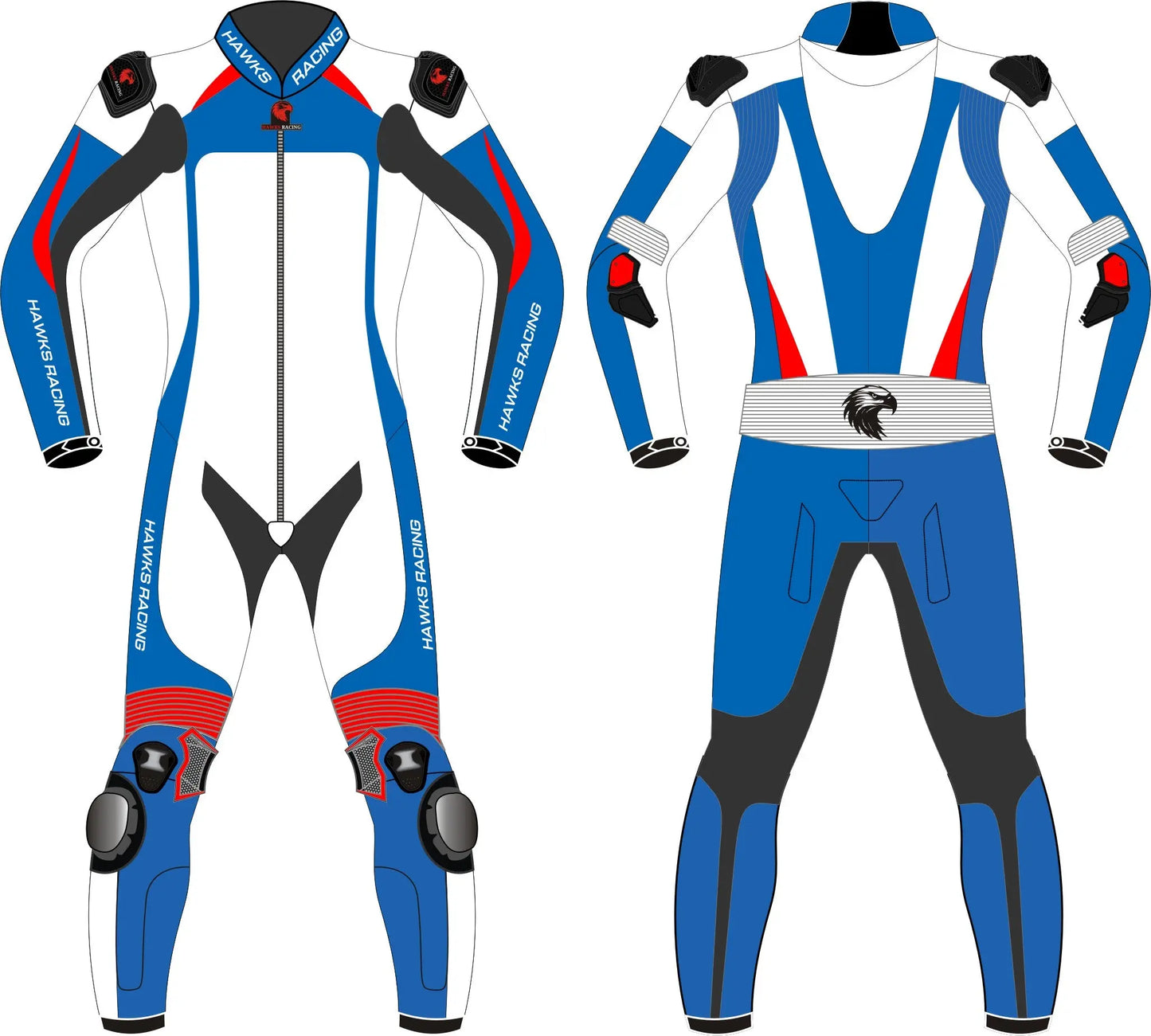 Bike Race Suit – Premium Leather Motorcycle Racing Suit Hawks Gadgets
