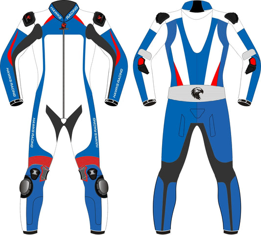 Bike Race Suit – Premium Leather Motorcycle Racing Suit Hawks Gadgets