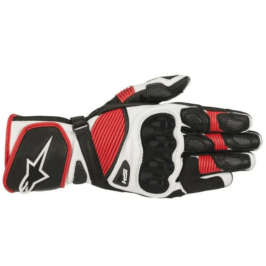 ALPINESTARS MOTORCYCLE GLOVES MOTORBIKE COWHIDE LEATHER ARMOURED GLOVES For BIKER PROTECTION - Hawks Gadgets