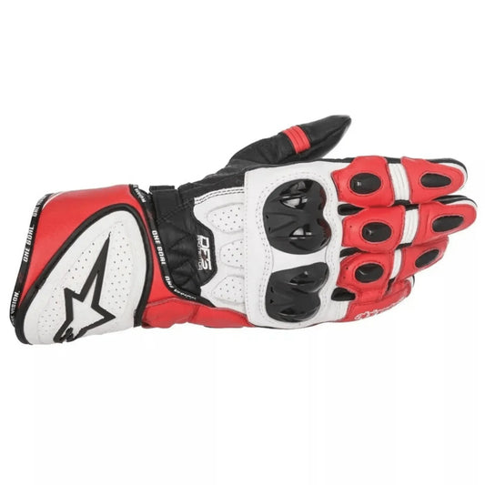 ALPINESTARS MOTORCYCLE GLOVES MOTORBIKE COWHIDE LEATHER ARMOURED GLOVES For BIKER PROTECTION - Hawks Gadgets