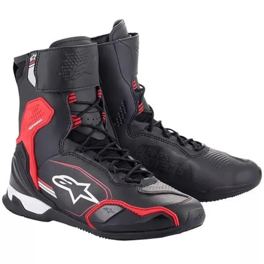 ALPINESTARS Replica Black Unisex Motorbike long shoes orignal Leather - Hawks Gadgets