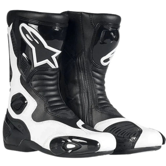 ALPINESTARS Replica Black Unisex Motorbike long shoes orignal Leather - Hawks Gadgets