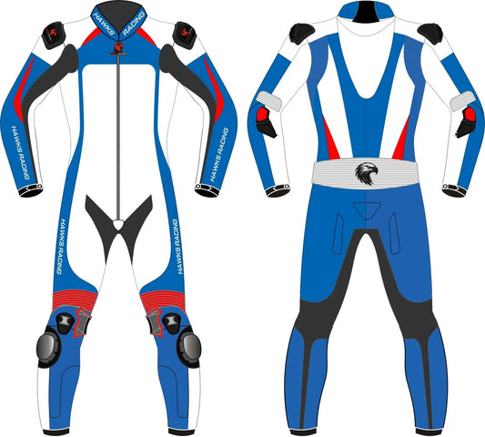 Bike Race Suit – Premium Leather Motorcycle Racing Suit - Hawks Gadgets