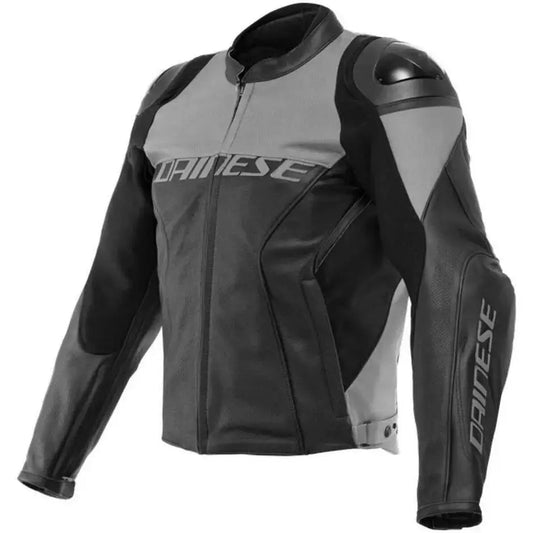 Dainese Motorbike Jackets – Premium Leather Motorcycle Jackets for Men Black - Hawks Gadgets