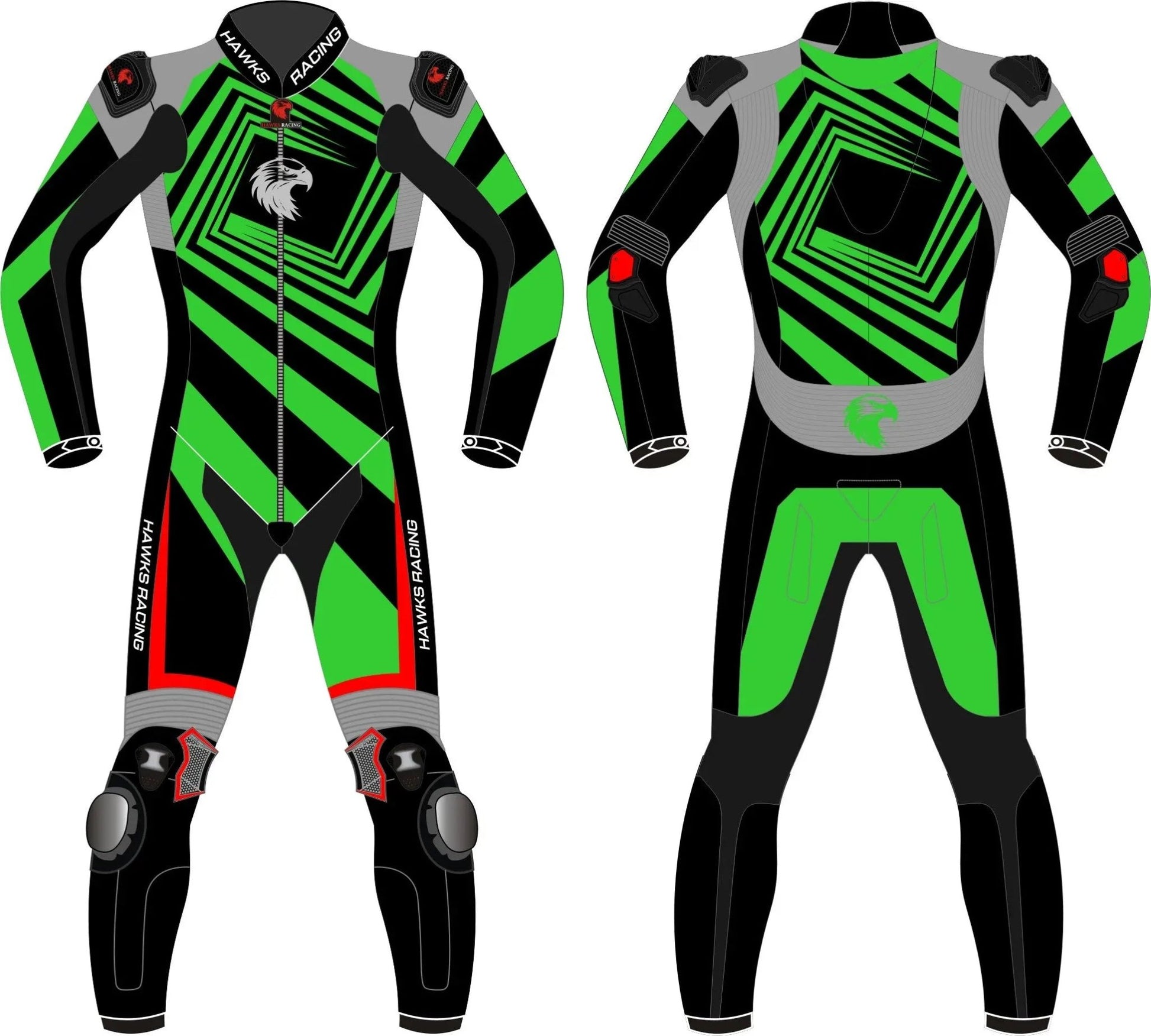 Female Motorcycle Suit – Premium Leather Riding Suit for Women Riders - Hawks Gadgets