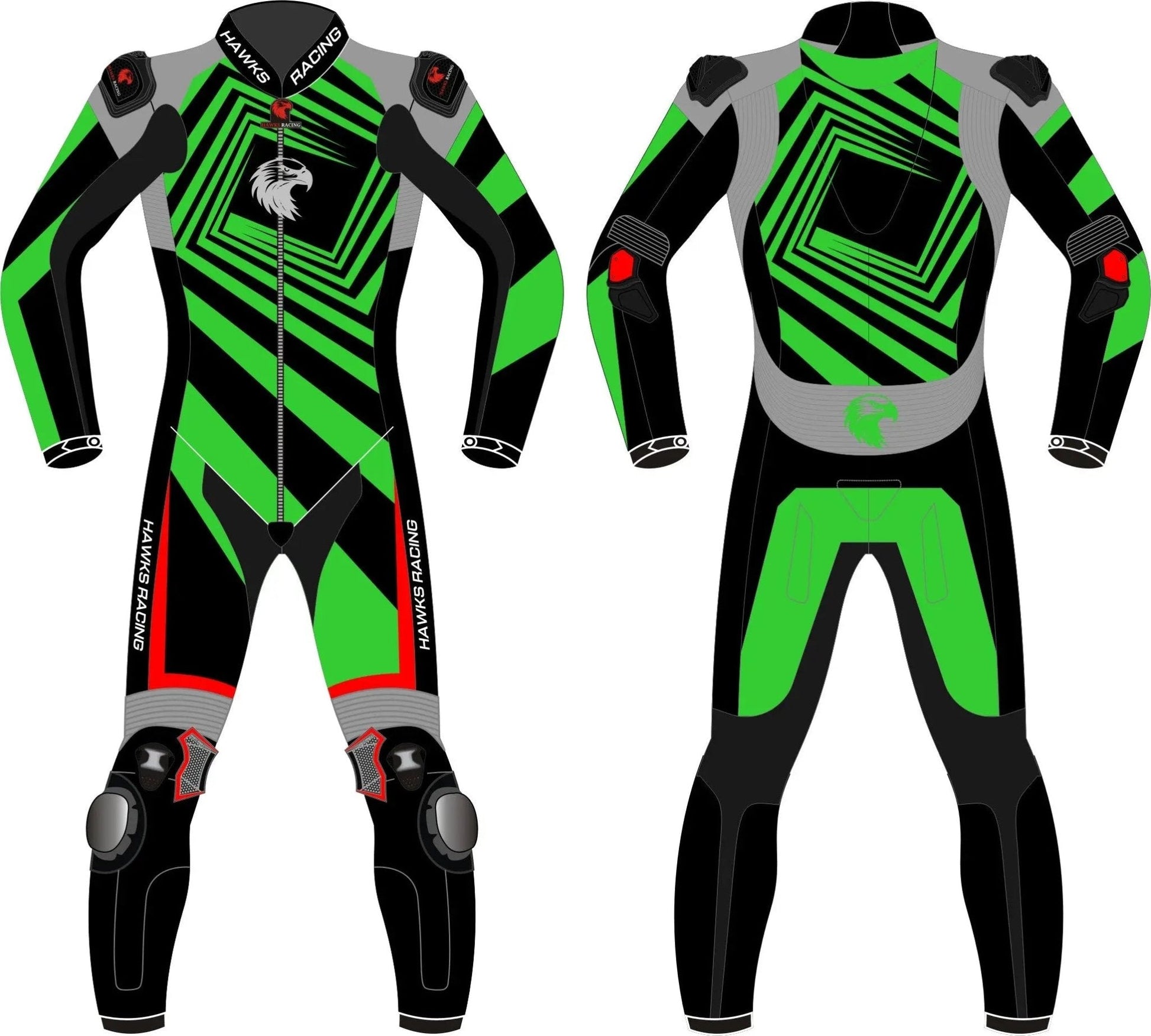Female Motorcycle Suit – Premium Leather Riding Suit for Women Riders - Hawks Gadgets