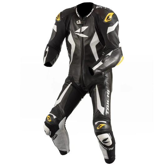 Pro Series Taichi Leather Motorcycle Track Suit – Premium Moto Race Suit - Hawks Gadgets